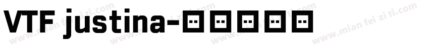 VTF justina字体转换